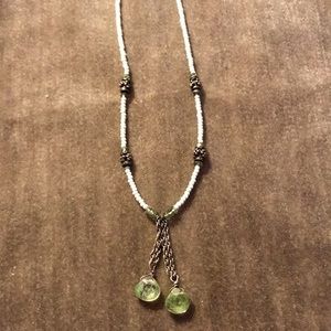 Semi-precious Peridot Necklace